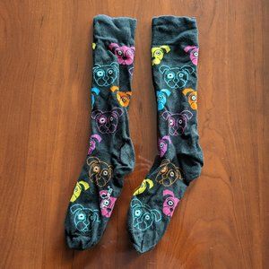 Bright Bulldogs - Mens Dress Sock